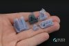 Quinta Studio QD+48438 Su-25SM/SM3 3D-Printed coloured Interior on decal paper (Zvezda/Quinta Models/Arma Models) 1/48